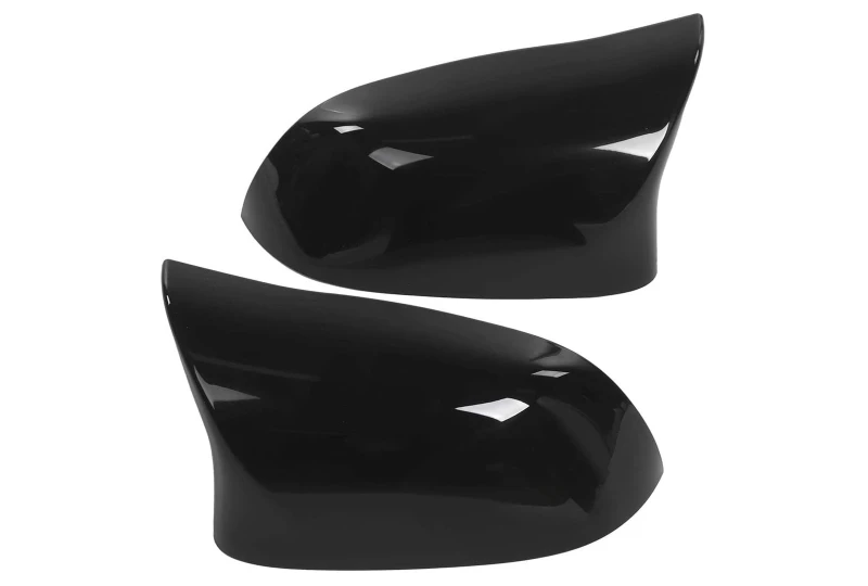 Kryty zrkadiel BMW F15 X5 F16 X6 F25 X3 F26 X4 2014-2018 čierna na automobil