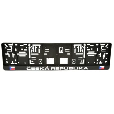 ČR podložka / rámik pod ŠPZ auto Česká republika