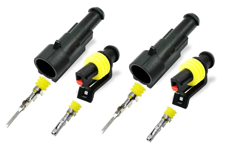 Vodotesný konektor 1pin SuperSeal 1.5 2ks pre motocykel