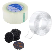 Samolepky, pásky, suché zipsy